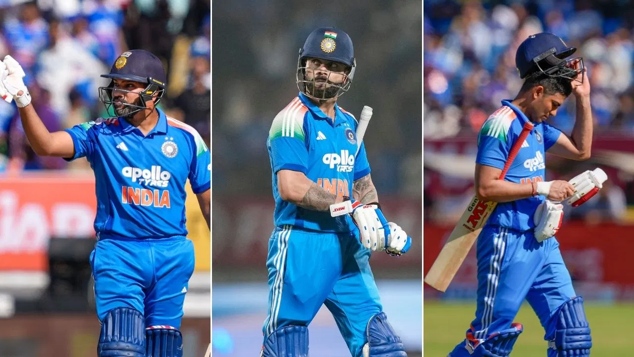 IND vs NZ: रोहित-विराट, गिल… राजकोट में हुआ 2023 वर्ल्ड कप फाइनल जैसा हाल, फैंस रह गए हैरान IND vs NZ: रोहित-विराट, गिल... राजकोट में हुआ 2023 वर्ल्ड कप फाइनल जैसा हाल, फैंस रह गए हैरान