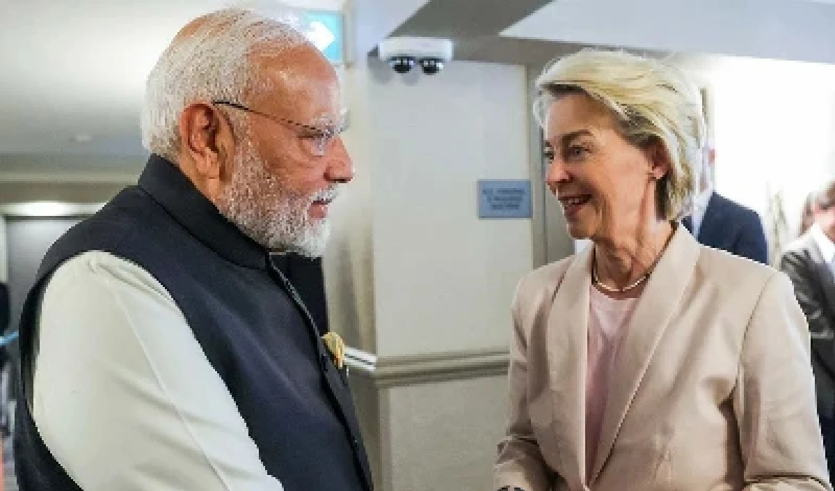 India की Economy के लिए Booster Dose! EU से ऐतिहासिक ट्रेड डील फाइनल India की Economy के लिए Booster Dose! EU से ऐतिहासिक ट्रेड डील फाइनल