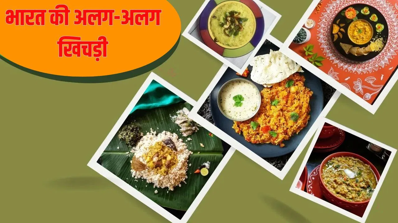 Makar Sankranti : यूपी से राजस्थान तक…भारत के इन राज्यों में बनती हैं ये अलग-अलग तरह की खिचड़ी, स्वाद और सेहत का जबरदस्त कॉम्बो Makar Sankranti : यूपी से राजस्थान तक...भारत के इन राज्यों में बनती हैं ये अलग-अलग तरह की खिचड़ी, स्वाद और सेहत का जबरदस्त कॉम्बो