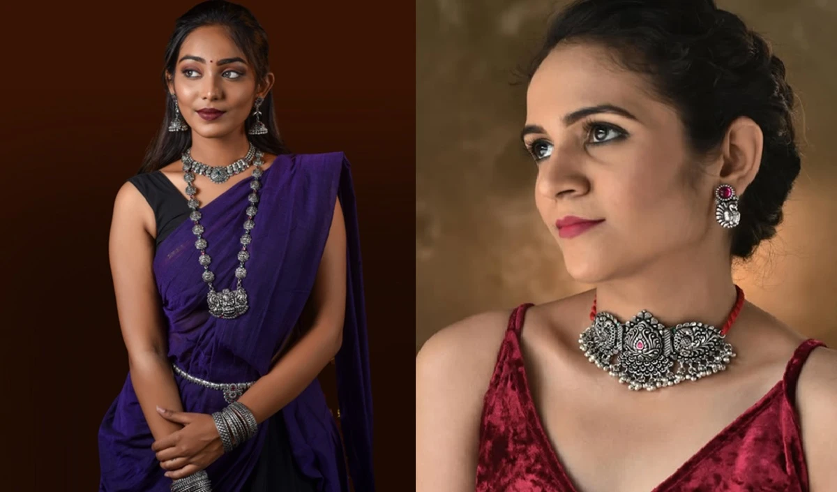 Oxidised Chokar Necklace Designs: Plain Outfit को बनाना है Party-Ready, ये Oxidised Choker Designs बदल देंगे पूरा Look Oxidised Chokar Necklace Designs: Plain Outfit को बनाना है Party-Ready, ये Oxidised Choker Designs बदल देंगे पूरा Look