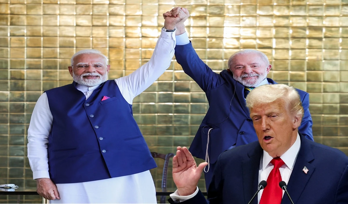 Trump को घेरने का BRICS का ऐसा तगड़ा प्लान, तुरंत ब्राजील के राष्ट्रपति ने PM मोदी को फोन घुमाया Trump को घेरने का BRICS का ऐसा तगड़ा प्लान, तुरंत ब्राजील के राष्ट्रपति ने PM मोदी को फोन घुमाया