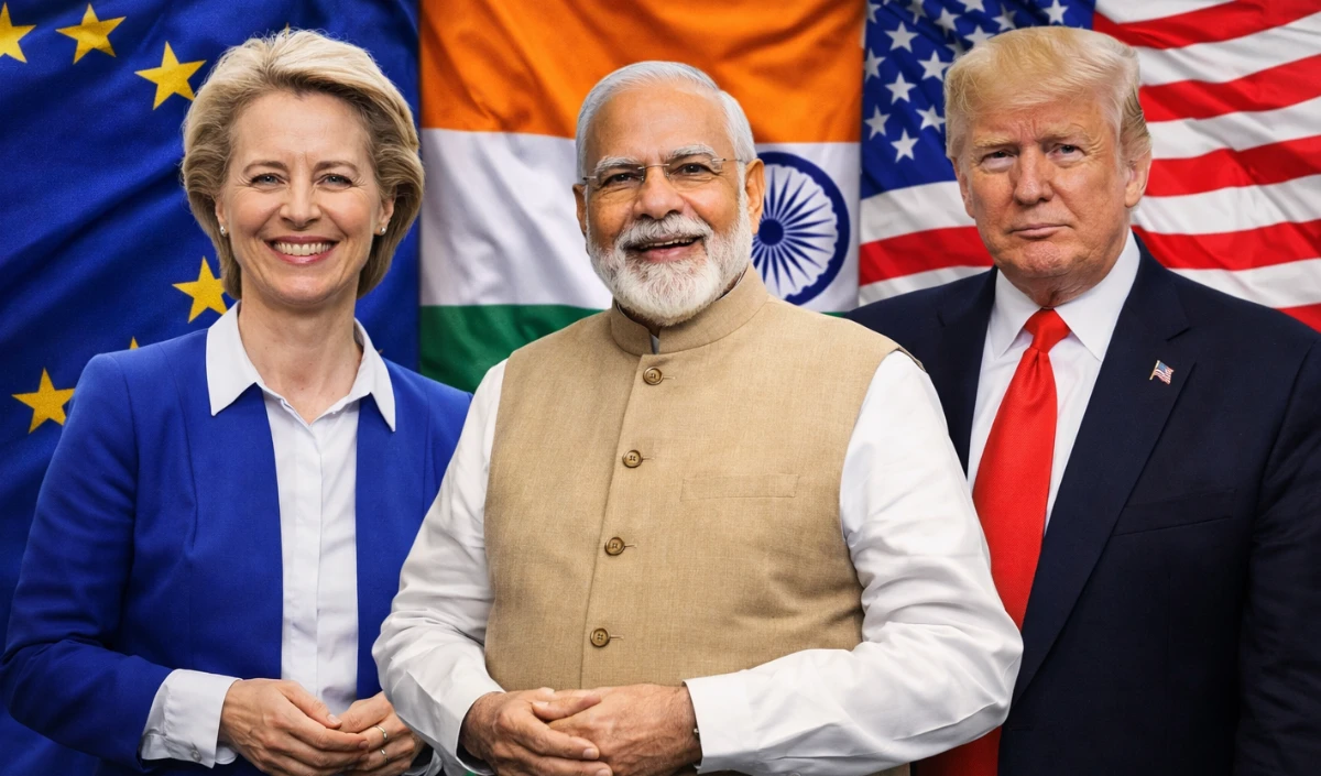 US vs India Tariff War | पॉवर-बैलेंस का Combo, भारत के लिए US या यूरोप कौन जरूरी?| Teh Tak Chapter 5 US vs India Tariff War | पॉवर-बैलेंस का Combo, भारत के लिए US या यूरोप कौन जरूरी?| Teh Tak Chapter 5