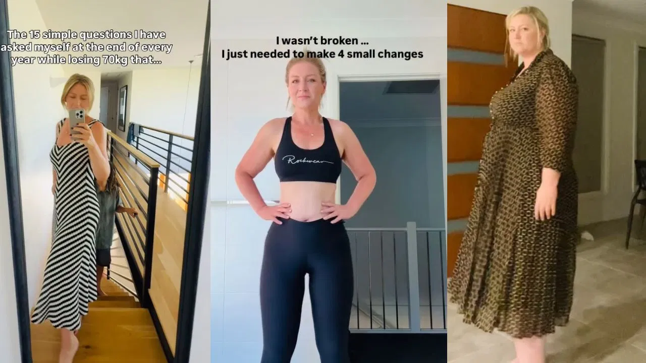 Weight loss Transformation: महिला ने 70 किलो घटाया वजन, लेकिन जर्नी की सबसे खास चीज ही बन गई ‘दुश्मन’ Weight loss Transformation: महिला ने 70 किलो घटाया वजन, लेकिन जर्नी की सबसे खास चीज ही बन गई 'दुश्मन'