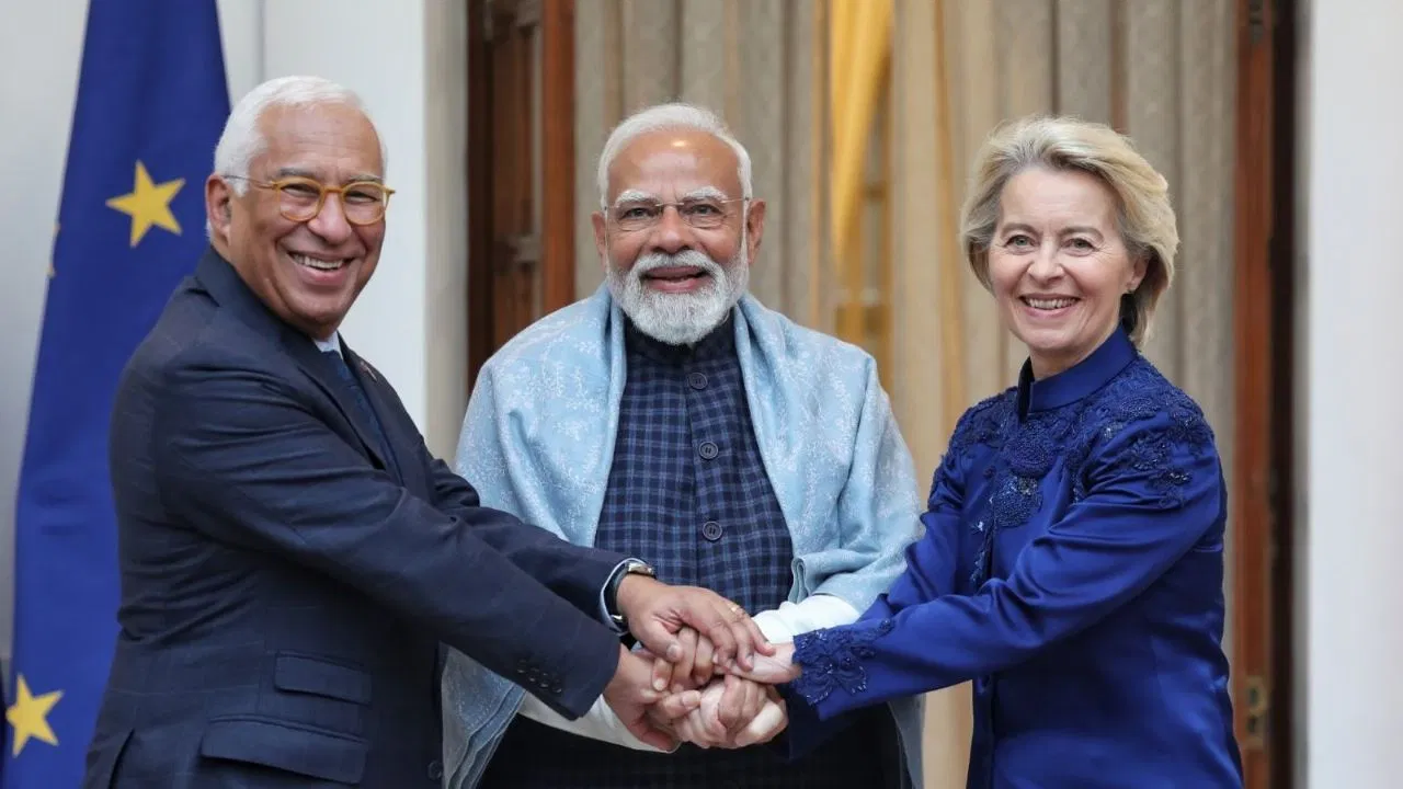 अमेरिकी टैरिफ से मिलेगी राहत… EU और भारत के बीच फ्री-ट्रेड डील पर बोला CTI अमेरिकी टैरिफ से मिलेगी राहत... EU और भारत के बीच फ्री-ट्रेड डील पर बोला CTI