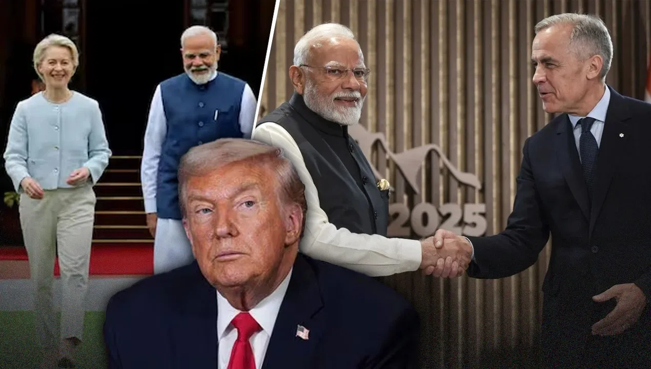 इधर भारत की हुई मदर ऑफ ऑल डील, उधर कनाडा भी हो गया लट्टू… तय है अमेरिका का फड़फड़ाना इधर भारत की हुई मदर ऑफ ऑल डील, उधर कनाडा भी हो गया लट्टू... तय है अमेरिका का फड़फड़ाना