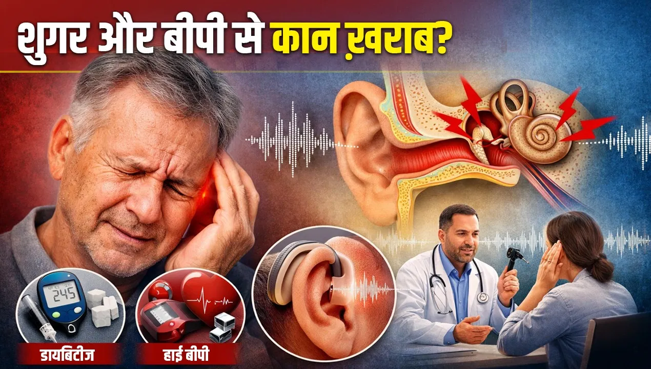 क्या शुगर और हाई बीपी वालों को सुनना कम हो जाता है? क्या कहते हैं डॉक्टर क्या शुगर और हाई बीपी वालों को सुनना कम हो जाता है? क्या कहते हैं डॉक्टर