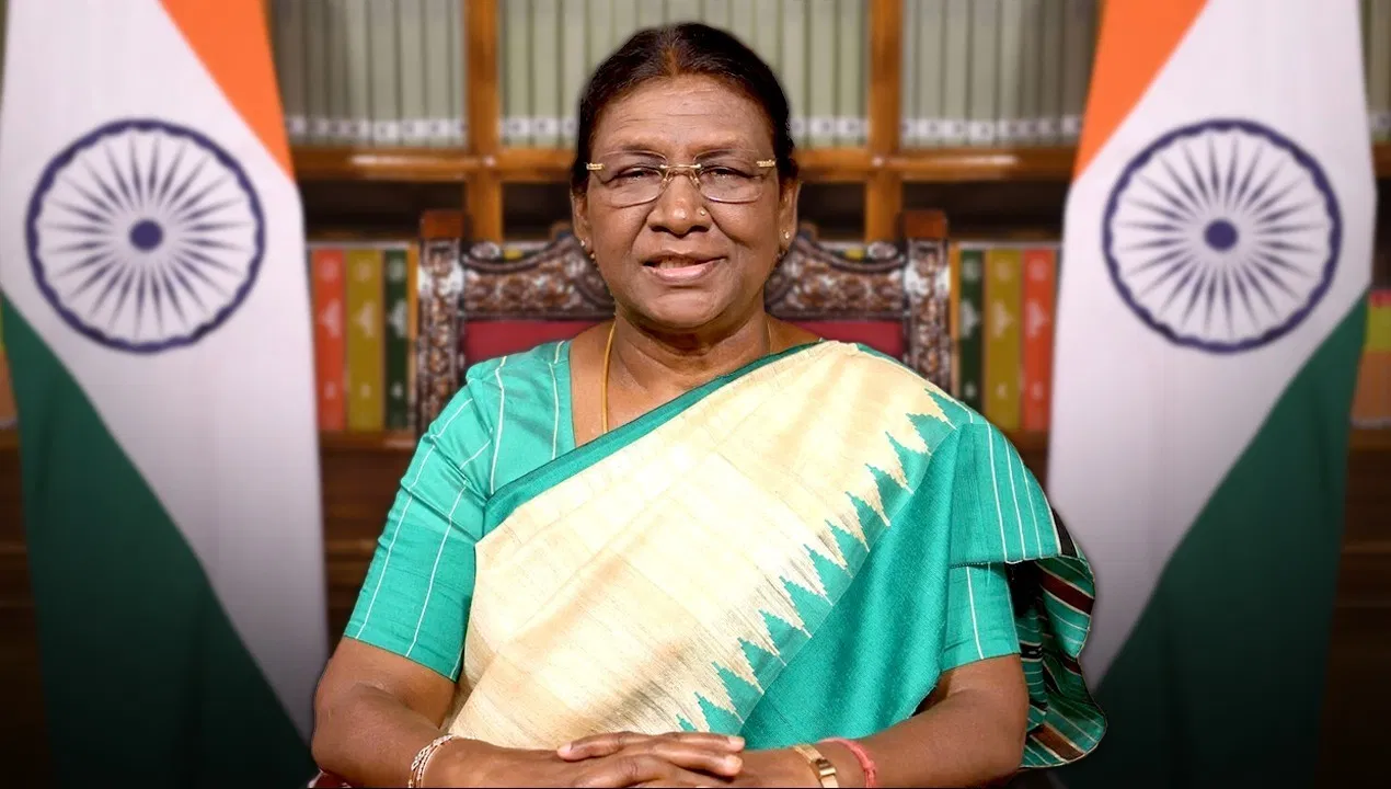 गणतंत्र दिवस की पूर्व संध्या पर राष्ट्रपति मुर्मू ने किया देश को संबोधित गणतंत्र दिवस की पूर्व संध्या पर राष्ट्रपति मुर्मू ने किया देश को संबोधित