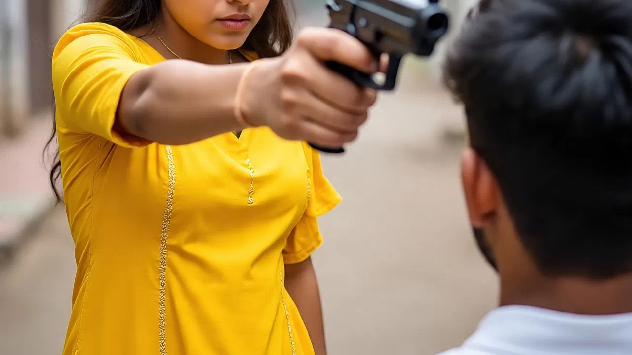 गोरखपुर की दबंग गर्ल ‘अंशिका’, बर्थडे पार्टी में निकाली पिस्टल और दोस्त पर कर दिया फायर गोरखपुर की दबंग गर्ल 'अंशिका', बर्थडे पार्टी में निकाली पिस्टल और दोस्त पर कर दिया फायर