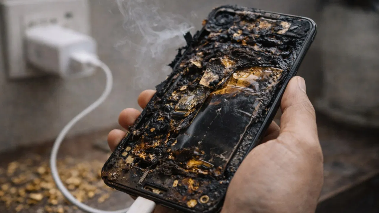 चार्जिंग के दौरान फटा ये Smartphone, कंपनी ने मानी गलती…यूजर्स को मिलेगा इतना मुआवजा चार्जिंग के दौरान फटा ये Smartphone, कंपनी ने मानी गलती...यूजर्स को मिलेगा इतना मुआवजा