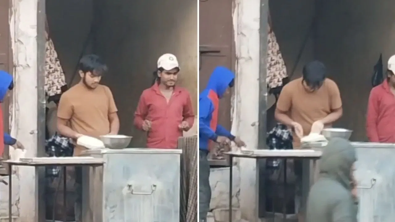 थूक वाली रोटी तो नहीं खा रहे आप? हाथरस में तंदूरी सेंक रहे युवक का Video वायरल, हुआ अरेस्ट थूक वाली रोटी तो नहीं खा रहे आप? हाथरस में तंदूरी सेंक रहे युवक का Video वायरल, हुआ अरेस्ट