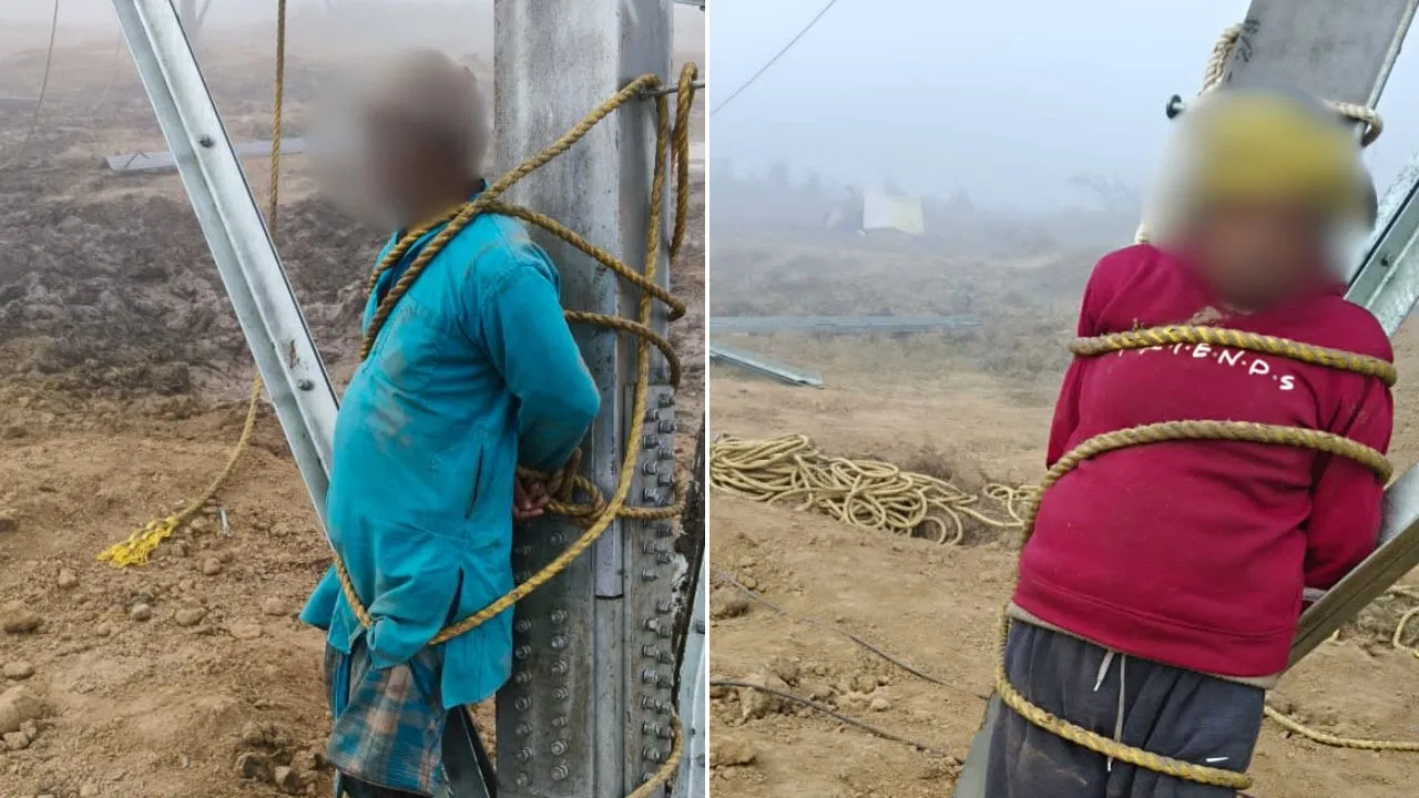 दतिया में बेखौफ बदमाश… चौकीदारों को खंभे से बांधा, 765 केवी ट्रांसमिशन लाइन साइट से की ढाई लाख की चोरी दतिया में बेखौफ बदमाश... चौकीदारों को खंभे से बांधा, 765 केवी ट्रांसमिशन लाइन साइट से की ढाई लाख की चोरी