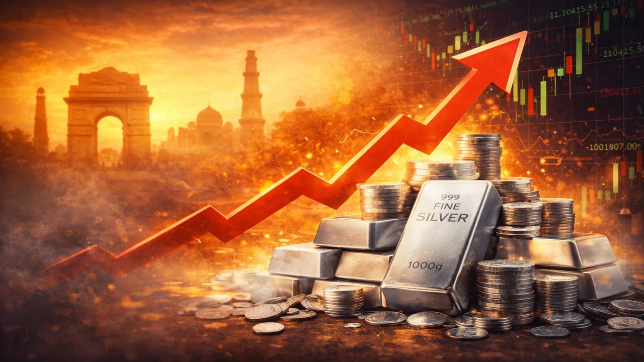 नए साल में रोज ₹4,500 महंगी हुई चांदी, दिल्ली में बना डाला महारिकॉर्ड नए साल में रोज ₹4,500 महंगी हुई चांदी, दिल्ली में बना डाला महारिकॉर्ड