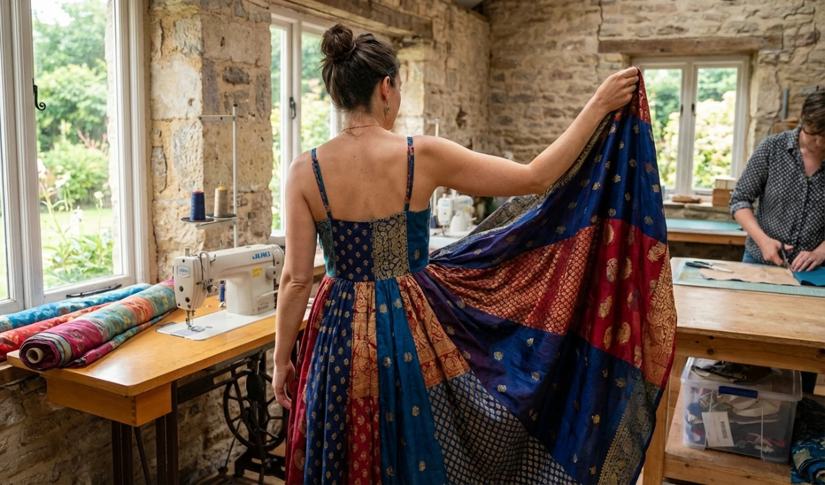 पुरानी साड़ी का Wardrobe Makeover! Fashion Designer ने बताए Reuse के ये गजब के Tips पुरानी साड़ी का Wardrobe Makeover! Fashion Designer ने बताए Reuse के ये गजब के Tips