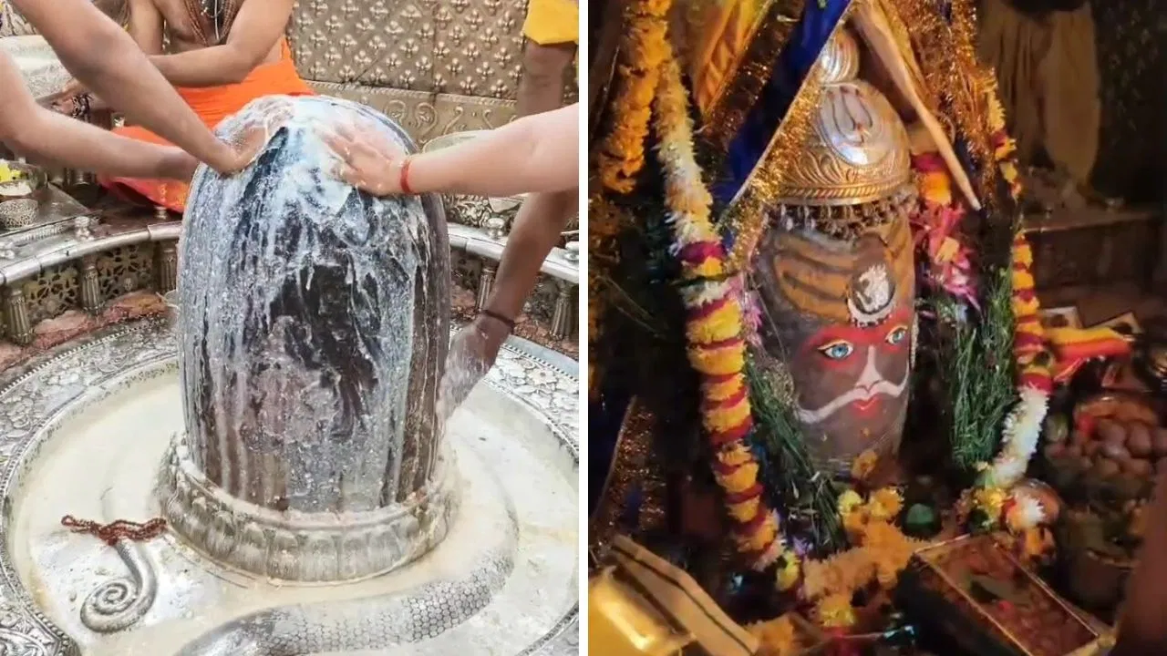 बसंत पंचमी पर महाकालेश्वर का भव्य अभिषेक, पीले फूलों से सजा बाबा का दरबार, गुलाल अर्पित कर होगी 40 दिन के होली पर्व की शुरुआत बसंत पंचमी पर महाकालेश्वर का भव्य अभिषेक, पीले फूलों से सजा बाबा का दरबार, गुलाल अर्पित कर होगी 40 दिन के होली पर्व की शुरुआत