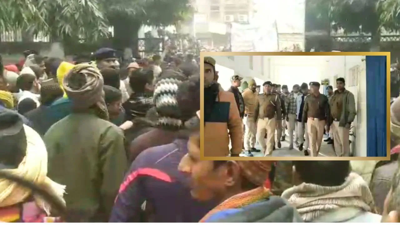 बिहार: बच्ची की हत्या के बाद खगड़िया में तनाव, आठ पुलिसकर्मी सस्पेंड; हंगामा करने वाले 82 लोगों पर FIR बिहार: बच्ची की हत्या के बाद खगड़िया में तनाव, आठ पुलिसकर्मी सस्पेंड; हंगामा करने वाले 82 लोगों पर FIR