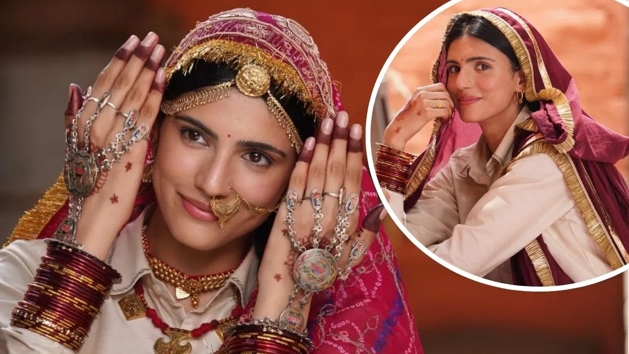 बॉर्डर 2 की ‘धन्नो देवी’ मेधा राणा के फिल्म में ऐसे रहे लुक, सूट से दामन-कुर्ती तक… बॉर्डर 2 की 'धन्नो देवी' मेधा राणा के फिल्म में ऐसे रहे लुक, सूट से दामन-कुर्ती तक...