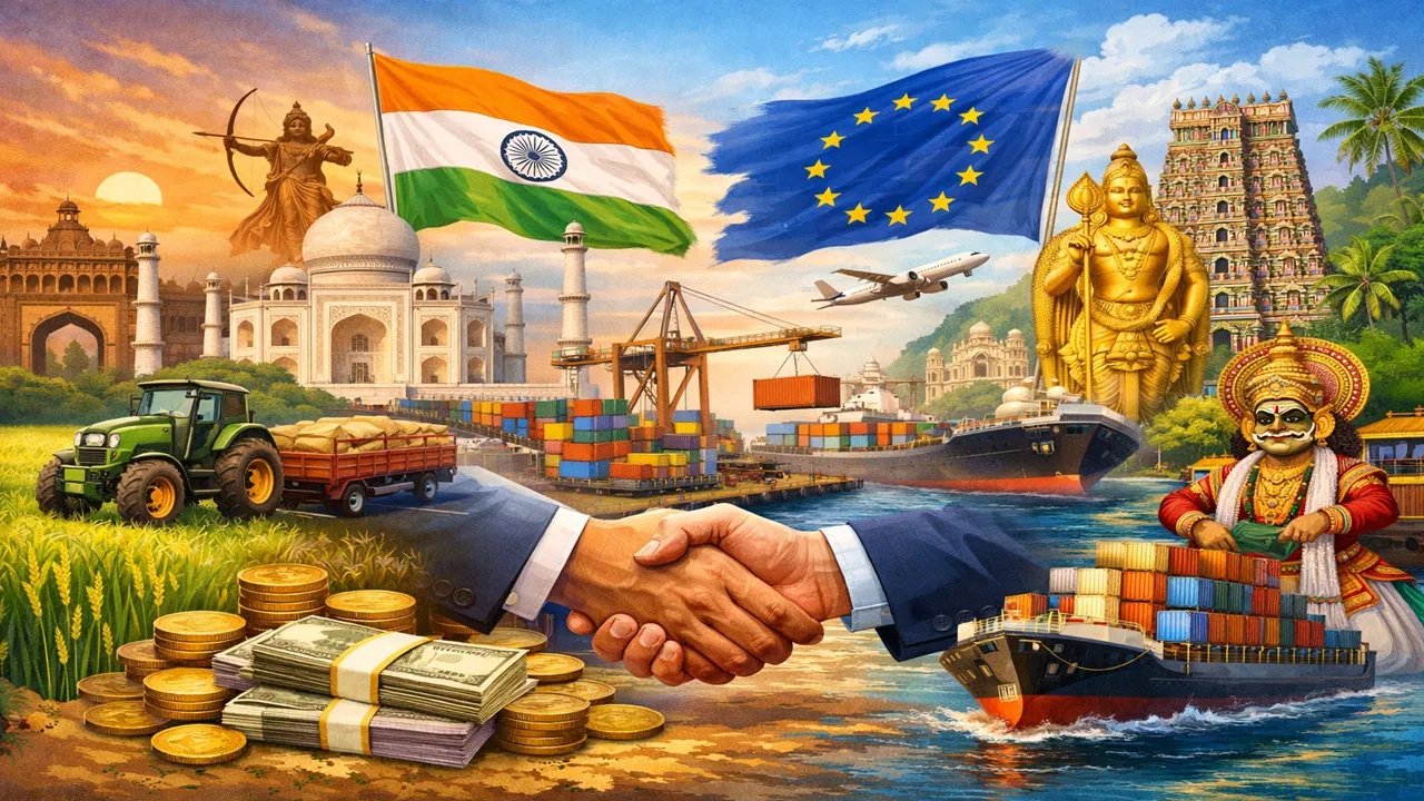 यूपी से तमिलनाडु तक भारत-EU ट्रेड डील से इन राज्यों की लगेगी महा-लॉटरी! यूपी से तमिलनाडु तक भारत-EU ट्रेड डील से इन राज्यों की लगेगी महा-लॉटरी!