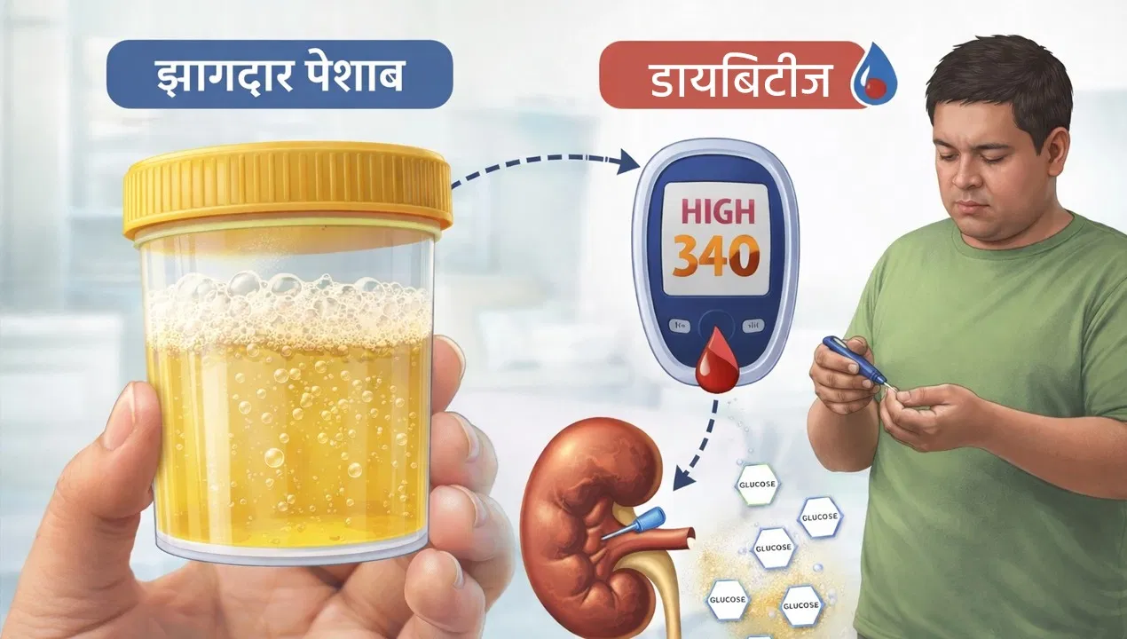 यूरिन में झाग क्यों आते हैं, क्या ये डायबिटीज की बीमारी है? यूरिन में झाग क्यों आते हैं, क्या ये डायबिटीज की बीमारी है?