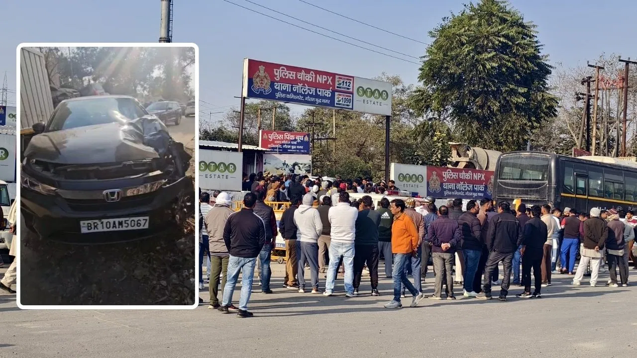 रफ्तार का कहर! यमुना एक्सप्रेस-वे पर नशे में धुत डॉक्टर ने 2 सगे भाइयों को कुचला, मौके पर मौत रफ्तार का कहर! यमुना एक्सप्रेस-वे पर नशे में धुत डॉक्टर ने 2 सगे भाइयों को कुचला, मौके पर मौत