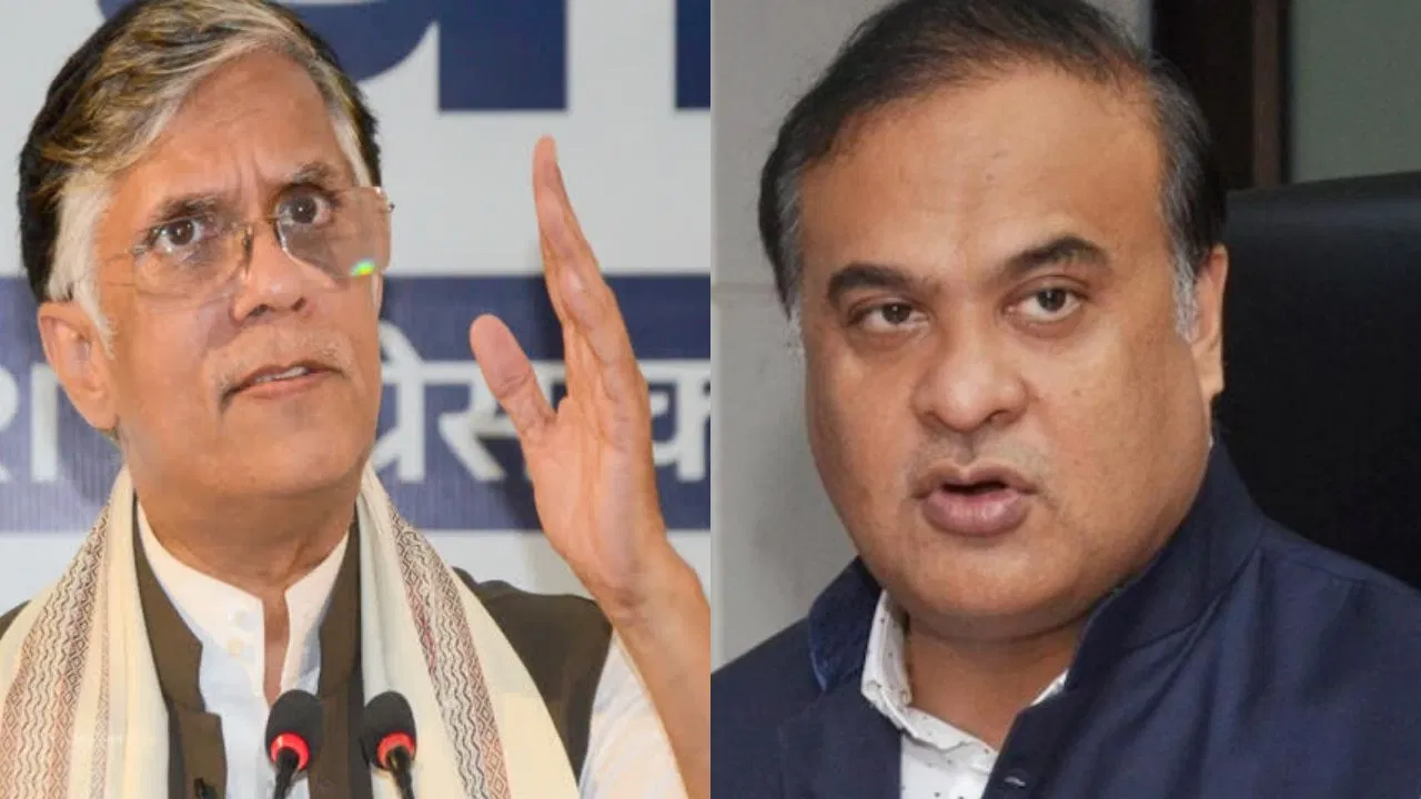 5 साल तक कब्ज़ाए जमीन-प्लॉट और दुकान… असम CM सरमा पर कांग्रेस का पलटवार 5 साल तक कब्ज़ाए जमीन-प्लॉट और दुकान... असम CM सरमा पर कांग्रेस का पलटवार