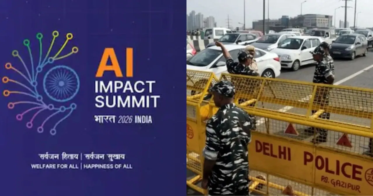 AI Impact Summit 2026: दिल्ली में ट्रैफिक पुलिस एडवाइजरी जारी, जानें किन रास्तों पर आवाजाही रहेगी बंद AI Impact Summit 2026: दिल्ली में ट्रैफिक पुलिस एडवाइजरी जारी, जानें किन रास्तों पर आवाजाही रहेगी बंद