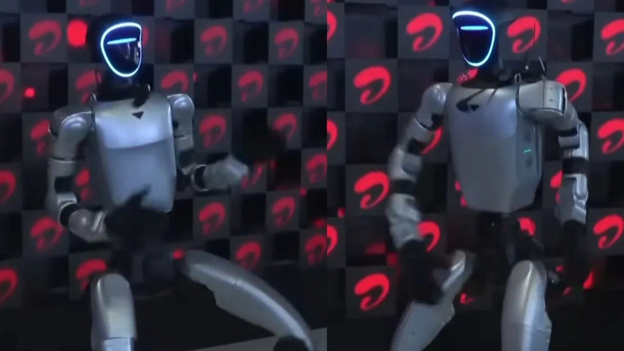 AI Summit 2026: Robot का ‘देसी’ स्वैग, समिट में लगाए ठुमके, डांस देख हर कोई हैरान-Video AI Summit 2026: Robot का 'देसी' स्वैग, समिट में लगाए ठुमके, डांस देख हर कोई हैरान-Video