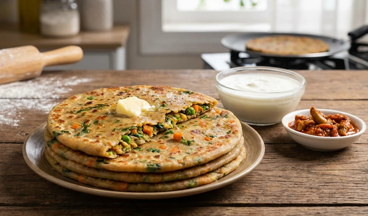 Mix Veg पराठा बनाते वक्त फट जाता है? ये Kitchen Hacks और Pro Tips आएंगे बहुत काम, नोट करें रेसिपी Mix Veg पराठा बनाते वक्त फट जाता है? ये Kitchen Hacks और Pro Tips आएंगे बहुत काम, नोट करें रेसिपी