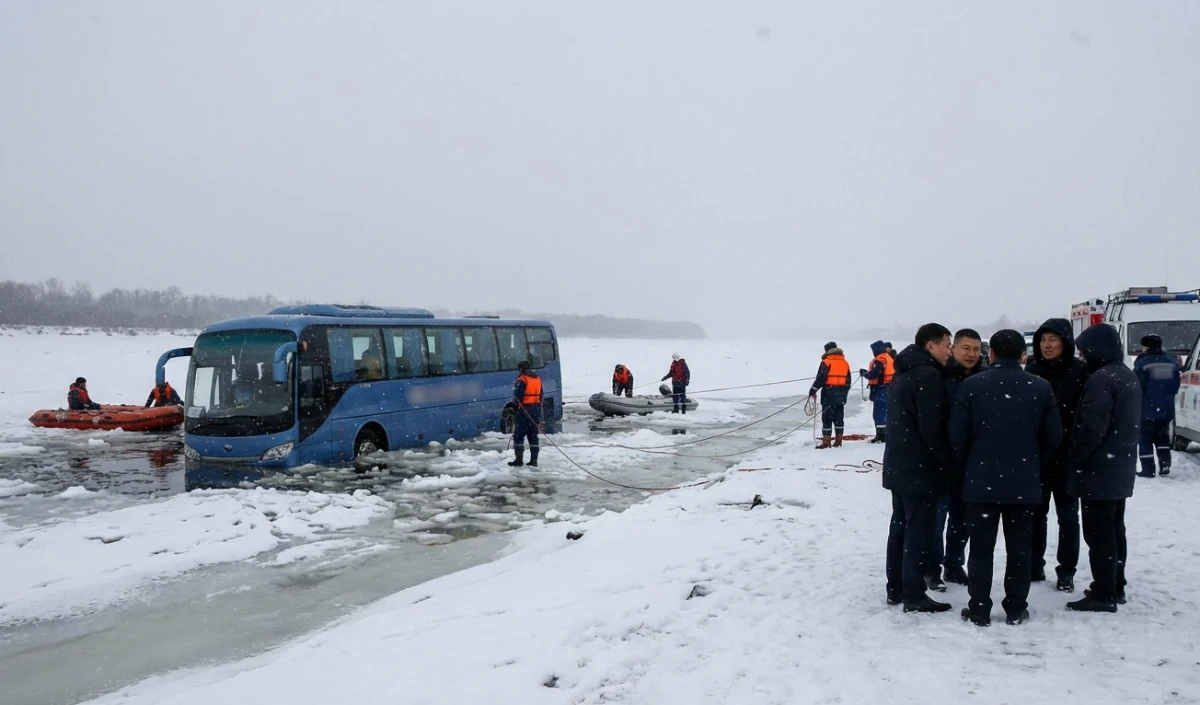 Russia Lake Baikal Tragedy: खूबसूरत बैकाल झील में बड़ा हादसा, बर्फ में धंसने से 8 Chinese Tourists की मौत Russia Lake Baikal Tragedy: खूबसूरत बैकाल झील में बड़ा हादसा, बर्फ में धंसने से 8 Chinese Tourists की मौत
