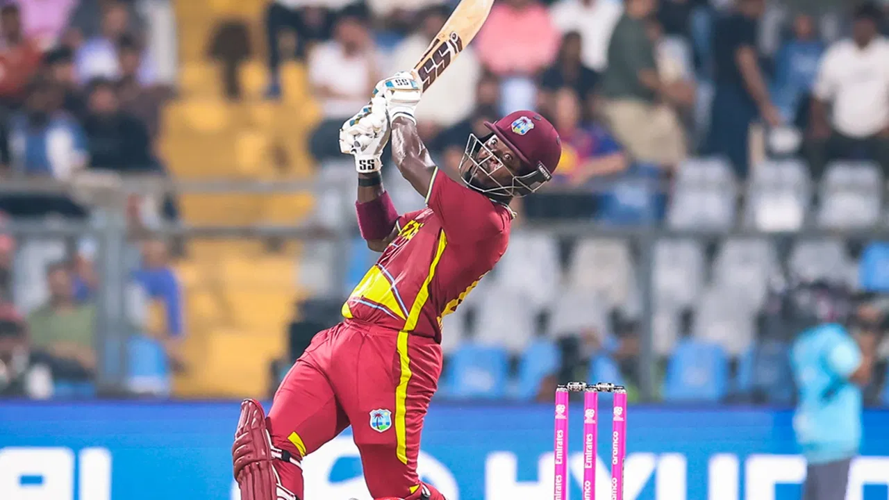 T20 World Cup 2026: जाग गया वेस्टइंडीज का शेर, 7 छक्के मारे, अकेले ठोक दिए इतने रन T20 World Cup 2026: जाग गया वेस्टइंडीज का शेर, 7 छक्के मारे, अकेले ठोक दिए इतने रन