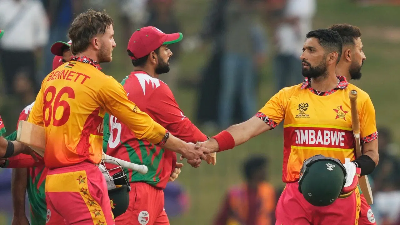 T20 World Cup 2026: पाकिस्तानी एयरफोर्स और जिम्बाब्वे की ऐतिहासिक जीत में क्या है कनेक्शन? T20 World Cup 2026: पाकिस्तानी एयरफोर्स और जिम्बाब्वे की ऐतिहासिक जीत में क्या है कनेक्शन?