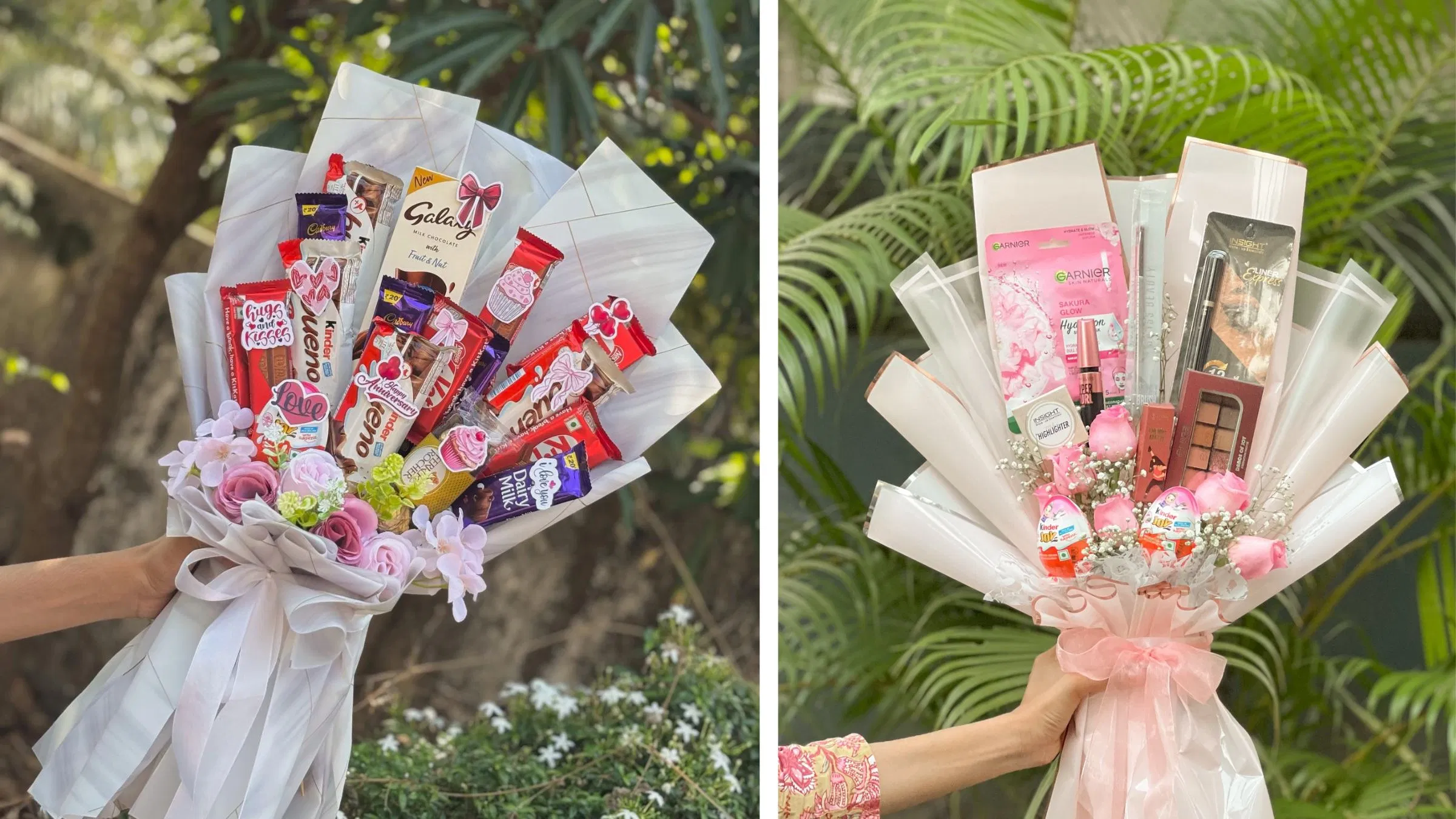 Valentine’s Day Bouquet: फूलों का गुलदस्ता हुआ पुराना ! इन चीजों से बनवाएं लेडी लव के लिए खास बुके Valentine's Day Bouquet: फूलों का गुलदस्ता हुआ पुराना ! इन चीजों से बनवाएं लेडी लव के लिए खास बुके
