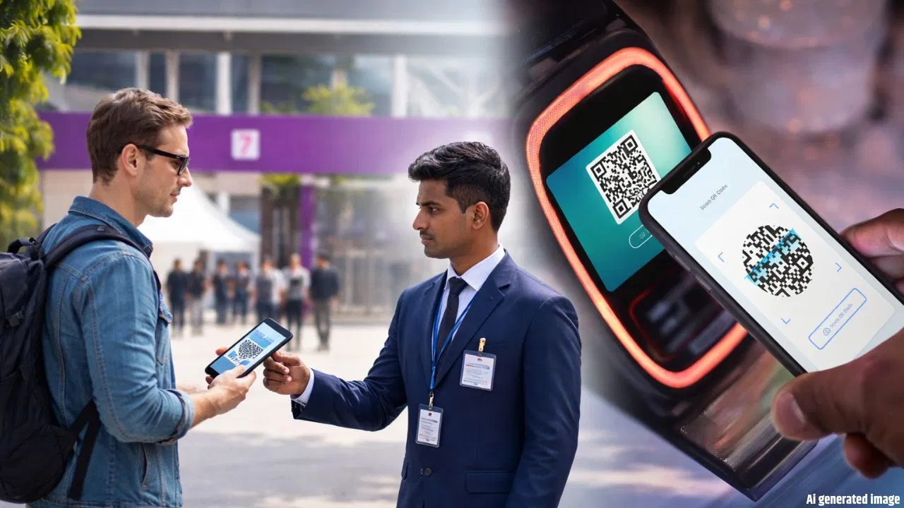 अब विदेशी भी बोलेंगे- ‘भैया QR कोड दिखाओ’, UPI से होगा पेमेंट, बटुआ रखने का झंझट खत्म! अब विदेशी भी बोलेंगे- 'भैया QR कोड दिखाओ', UPI से होगा पेमेंट, बटुआ रखने का झंझट खत्म!