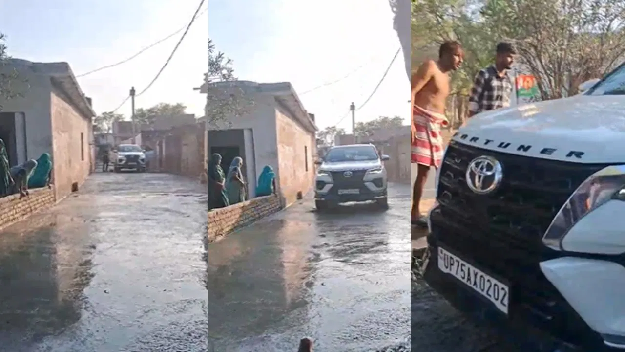 औरैया में सपा नेता की गुंडागर्दी, निर्माणाधीन RCC सड़क पर दौड़ा दी फॉर्च्यूनर; Video वायरल औरैया में सपा नेता की गुंडागर्दी, निर्माणाधीन RCC सड़क पर दौड़ा दी फॉर्च्यूनर; Video वायरल