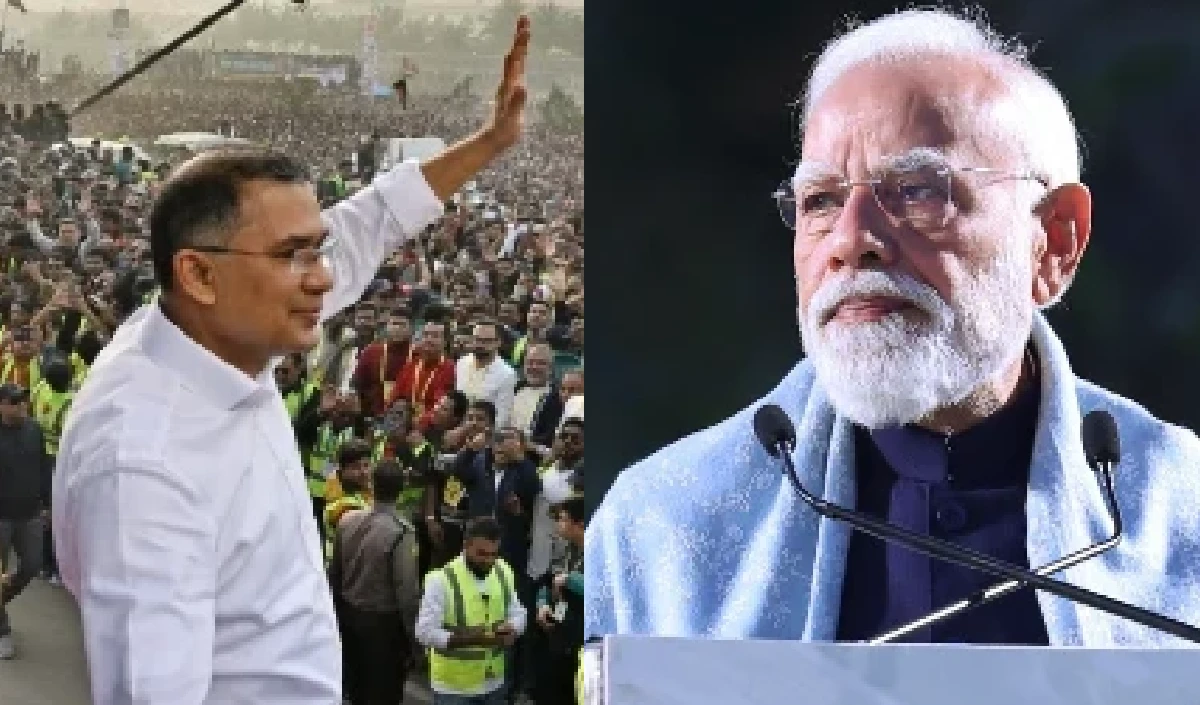 तारिक रहमान के शपथ से पहले बांग्लादेश से आया भारत के लिए भड़काऊ बयान, दुनिया हैरान! तारिक रहमान के शपथ से पहले बांग्लादेश से आया भारत के लिए भड़काऊ बयान, दुनिया हैरान!