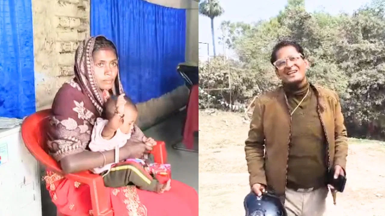 ‘पति बोला- जा मर जा…’, गोद में बच्ची को लेकर गंगा में छलांग लगाने वाली थी महिला, दारोगा ने फिल्मी स्टाइल में बचाई जान 'पति बोला- जा मर जा...', गोद में बच्ची को लेकर गंगा में छलांग लगाने वाली थी महिला, दारोगा ने फिल्मी स्टाइल में बचाई जान
