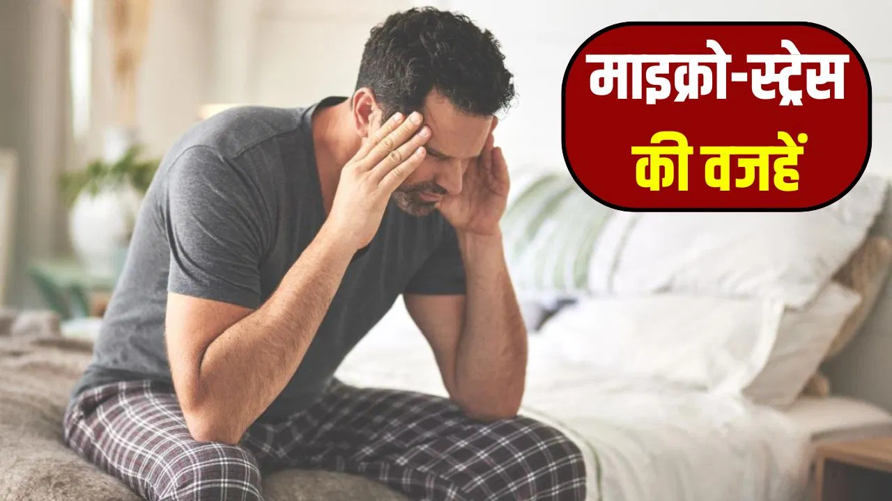 माइक्रो स्ट्रेस क्या है? रोज़मर्रा की छोटी टेंशन कैसे बिगाड़ रही सेहत माइक्रो स्ट्रेस क्या है? रोज़मर्रा की छोटी टेंशन कैसे बिगाड़ रही सेहत