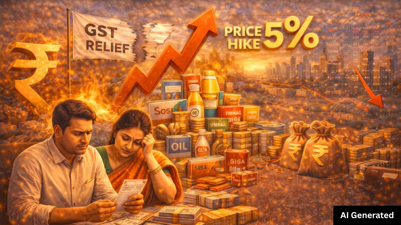 रसोई का बजट बिगड़ा! साबुन से लेकर बिस्किट तक 5% महंगे होंगे जरूरी सामान रसोई का बजट बिगड़ा! साबुन से लेकर बिस्किट तक 5% महंगे होंगे जरूरी सामान