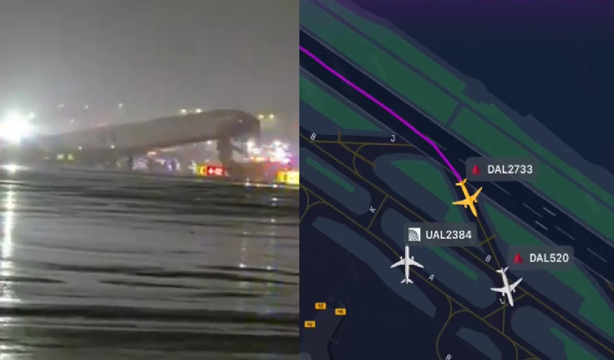 New York का LaGuardia Airport बंद! Air Canada प्लेन क्रैश के बाद अफरातफरी, 2 पायलटों ने गंवाई जान New York का LaGuardia Airport बंद! Air Canada प्लेन क्रैश के बाद अफरातफरी, 2 पायलटों ने गंवाई जान