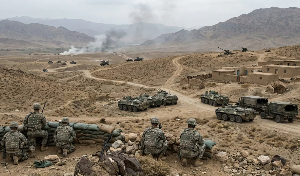 Pakistan-Afghanistan War | तालिबान का रावलपिंडी एयरबेस पर ड्रोन हमला, पाकिस्तान ने 415 अफ़गान लड़ाकों को मार गिराने का किया दावा Pakistan-Afghanistan War | तालिबान का रावलपिंडी एयरबेस पर ड्रोन हमला, पाकिस्तान ने 415 अफ़गान लड़ाकों को मार गिराने का किया दावा