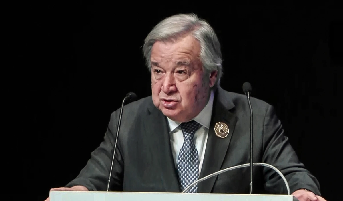 UN चीफ Guterres की बड़ी चेतावनी, Middle East में हालात बेकाबू, बड़े War का खतरा मंडराया UN चीफ Guterres की बड़ी चेतावनी, Middle East में हालात बेकाबू, बड़े War का खतरा मंडराया