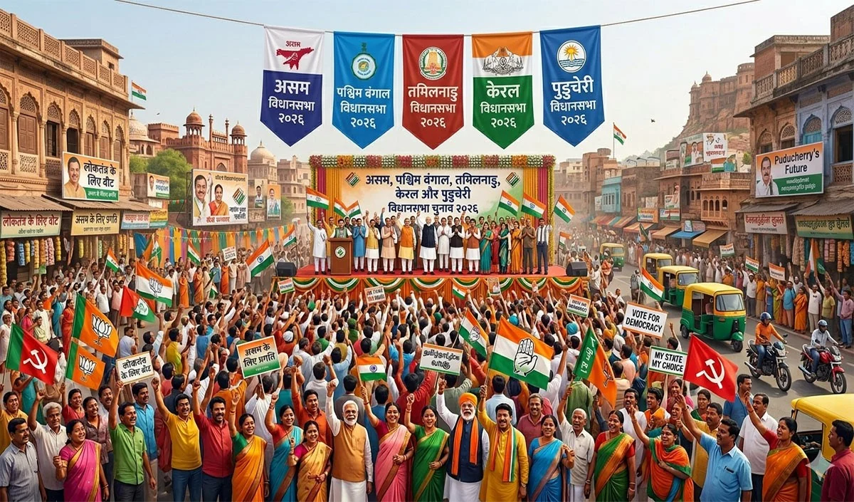 विधानसभा चुनावों में लोकतंत्र की अग्निपरीक्षा और सत्ता के नए समीकरण विधानसभा चुनावों में लोकतंत्र की अग्निपरीक्षा और सत्ता के नए समीकरण