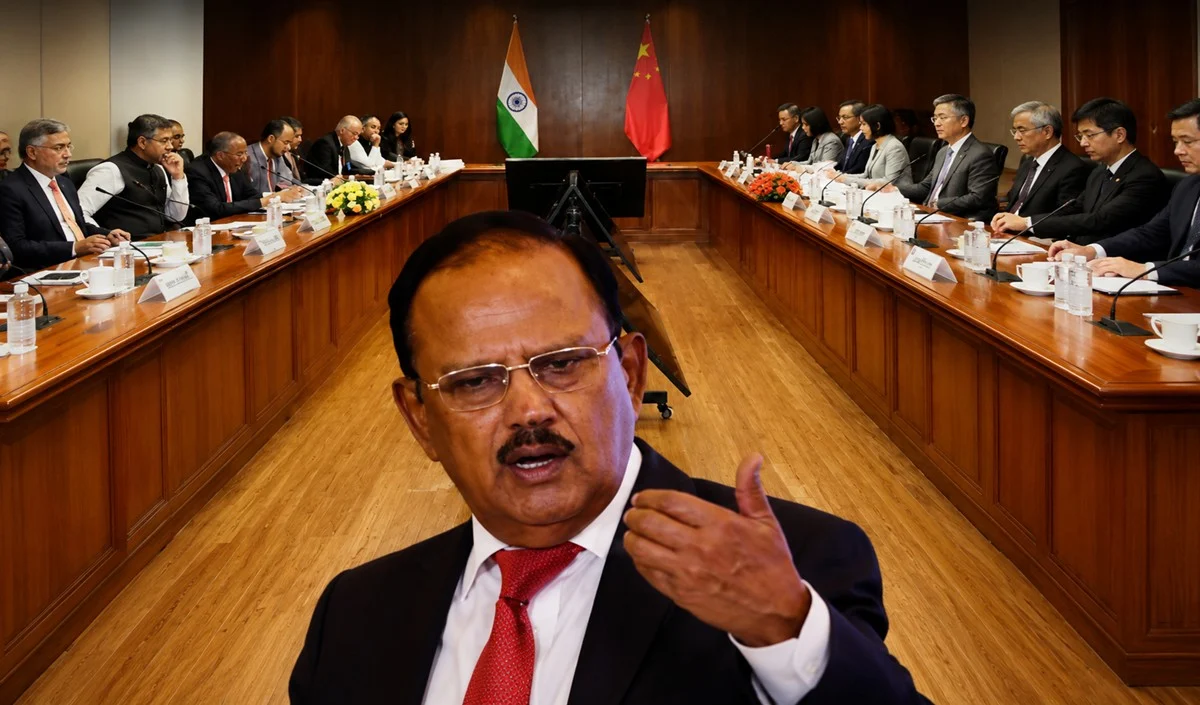 11 देशों के सामने धुरंधर स्टाइल में NSA डोभाल ने दिया धांसू बयान, हर तरफ होने लगी चर्चा! 11 देशों के सामने धुरंधर स्टाइल में NSA डोभाल ने दिया धांसू बयान, हर तरफ होने लगी चर्चा!