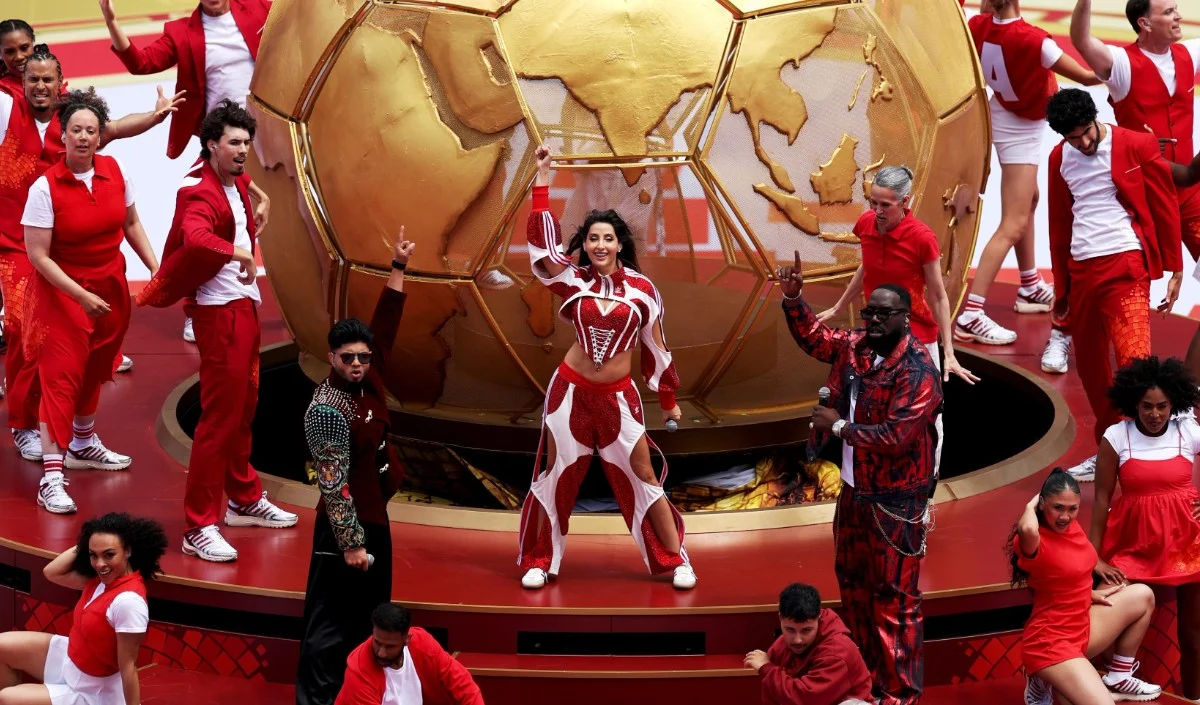 FIFA World Cup Opening Ceremony | नोरा फतेही और वेजड्रीम की परफॉर्मेंस ने बांधा समां, सेरेमनी की तस्वीरें और वीडियो वायरल FIFA World Cup Opening Ceremony | नोरा फतेही और वेजड्रीम की परफॉर्मेंस ने बांधा समां, सेरेमनी की तस्वीरें और वीडियो वायरल