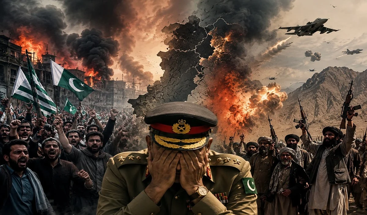 PoK सुलग रहा, Afghanistan भड़क रहा, दो मोर्चों पर घिर चुके Pakistan की उलटी गिनती शुरू PoK सुलग रहा, Afghanistan भड़क रहा, दो मोर्चों पर घिर चुके Pakistan की उलटी गिनती शुरू