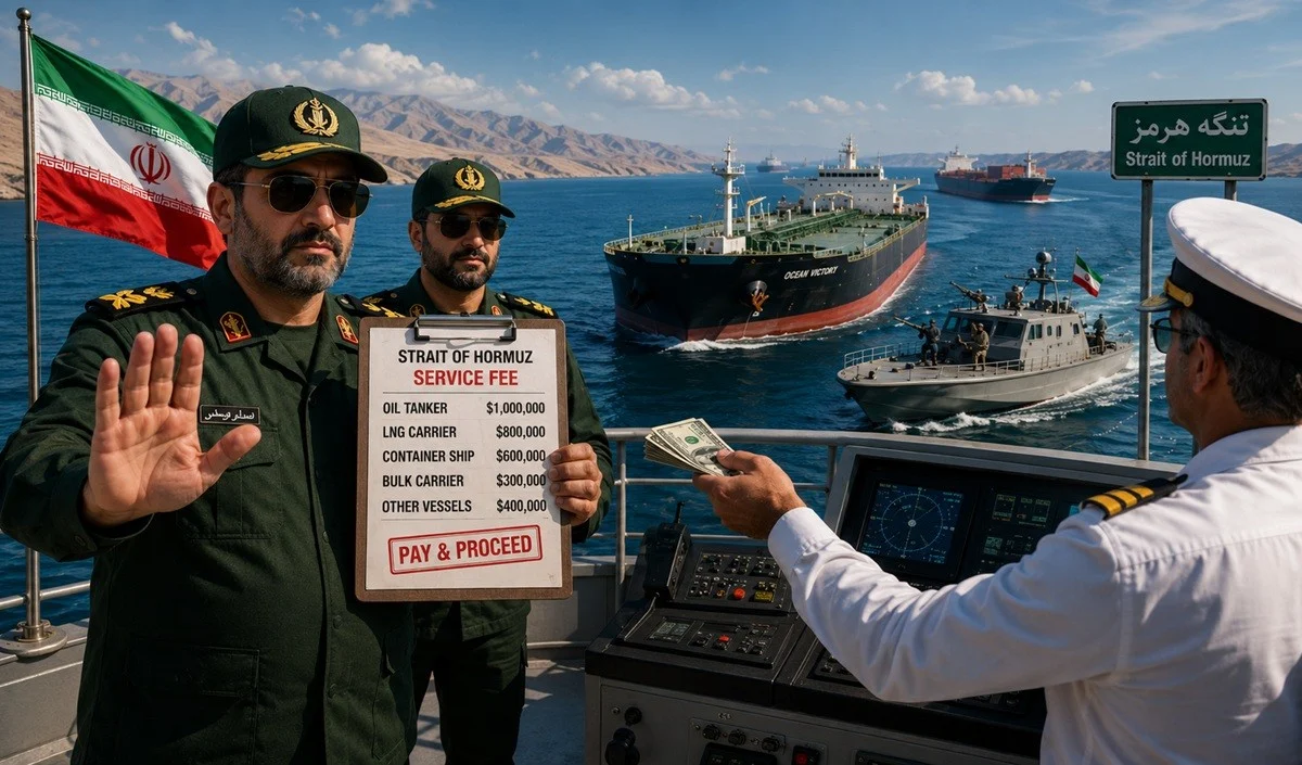 Strait of Hormuz में जहाजों से ‘टोल’ नहीं ‘ट्रांज़िट फीस’ लेगा ईरान, क्या है इसका मतलब? Strait of Hormuz में जहाजों से 'टोल' नहीं 'ट्रांज़िट फीस' लेगा ईरान, क्या है इसका मतलब?