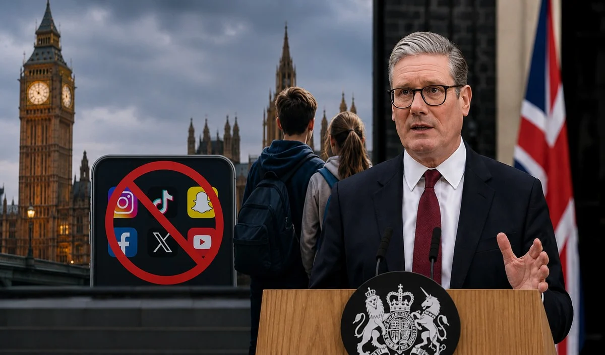UK में 16 साल से कम उम्र के बच्चों के लिए Social Media Ban, PM Starmer बोले- सुरक्षा से समझौता नहीं UK में 16 साल से कम उम्र के बच्चों के लिए Social Media Ban, PM Starmer बोले- सुरक्षा से समझौता नहीं