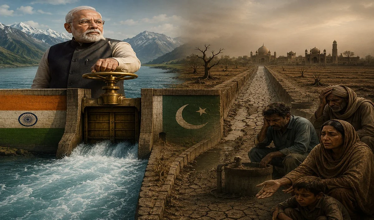 सही कहा था Modi ने… एक एक बूंद पानी के लिए तरस रहा Pakistan, नहरें सूखीं, खेत बंजर हो रहे, शहरों में भी जल संकट सही कहा था Modi ने... एक एक बूंद पानी के लिए तरस रहा Pakistan, नहरें सूखीं, खेत बंजर हो रहे, शहरों में भी जल संकट