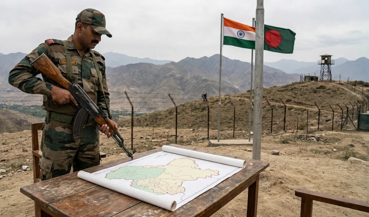 India Bangladesh Relations | बांग्लादेश के सेमिनार में दिखाया जम्मू-कश्मीर का गलत नक्शा, भारतीय महिला राजनयिक ने सरेआम टोका | Video India Bangladesh Relations | बांग्लादेश के सेमिनार में दिखाया जम्मू-कश्मीर का गलत नक्शा, भारतीय महिला राजनयिक ने सरेआम टोका | Video