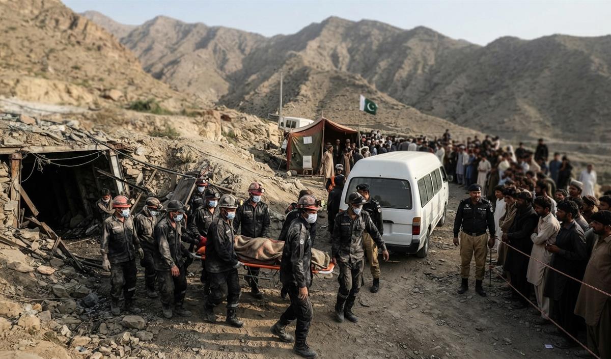 Pakistan के Balochistan में कोयला खदान में विस्फोट, 11 मजदूरों की मौत Pakistan के Balochistan में कोयला खदान में विस्फोट, 11 मजदूरों की मौत
