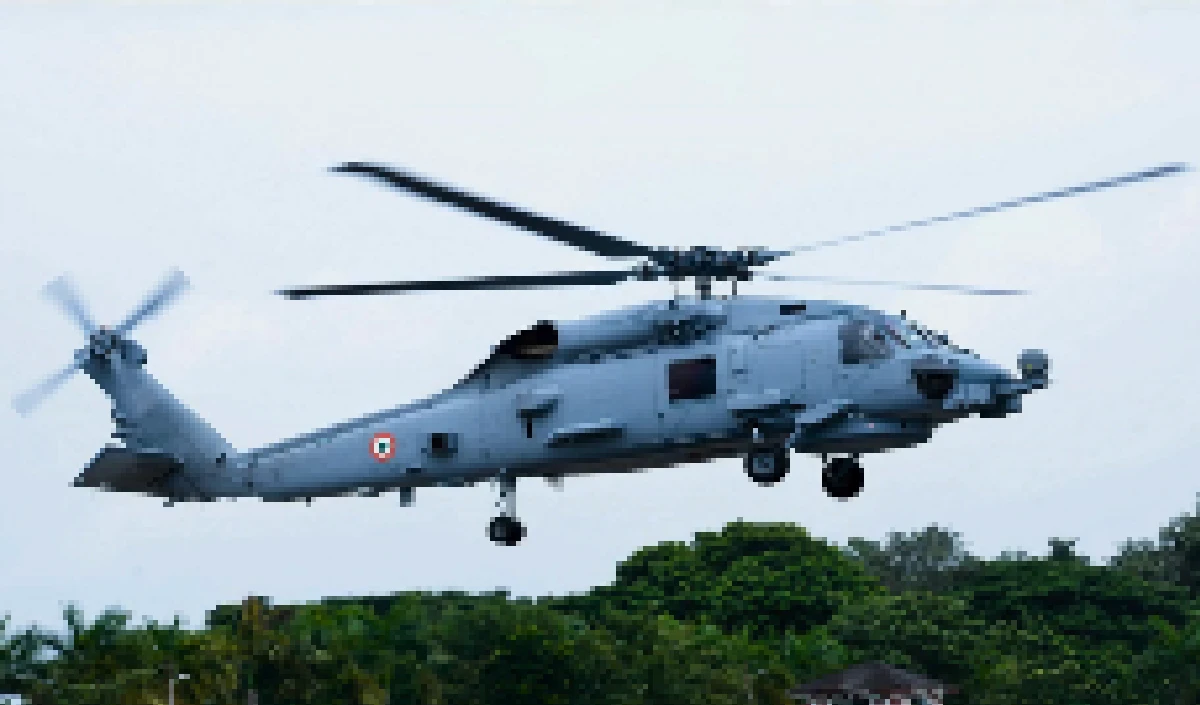 US-India Defense पार्टनरशिप: Indian Navy को मिला MH-60R Seahawk, समुद्र में बढ़ेगी Maritime Security की ताकत US-India Defense पार्टनरशिप: Indian Navy को मिला MH-60R Seahawk, समुद्र में बढ़ेगी Maritime Security की ताकत